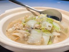 金丝白菜芯煎闷蛏子皇-炳胜公馆(珠江新城店)