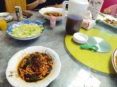 凉拌羊须草-江南村海鲜馆(洞头店)