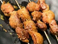 炭烤油边-串玖郎绿色串吧(丽晶公馆店)