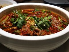 水煮牛肉-绿茶餐厅(成都大悦城店)