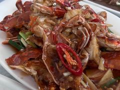 姜葱炒蟹-众味海鲜大排档·活海鲜·潮汕味(南澳店)