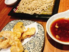 鱿鱼天妇罗冷荞麦面-纹兵卫手打荞麦面日料(虹桥本店)