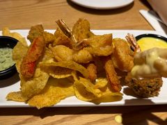 纽奥良炸虾配时蔬-星期五餐厅(金融街店)