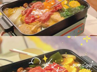 天气冷了在家吃个寿喜锅吧！