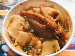 卤鸡爪-肖胖子猪油拌粉