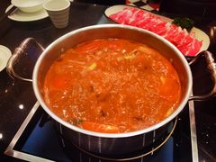 招牌番茄牛尾汤-一哥澳门豆捞·澳门风打边炉(高德置地店)
