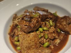 毛豆子煎臭豆腐-虎哥私房菜(馒头山店)