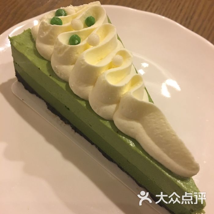 星巴克抹茶双重芝士蛋糕图片-北京星巴克-大众点评网
