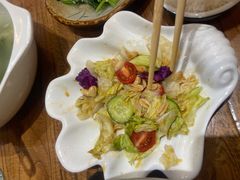 -东来菜馆•手抓海鲜家常菜•海鲜锅贴(鸽子窝店)
