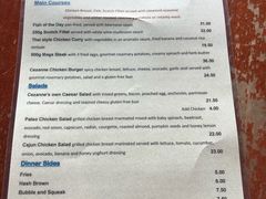 菜单-Cafe Cezanne