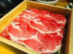 澳洲上品安格斯雪花牛肉-山海蟹庐·海鲜糟粕醋火锅(慈溪店)