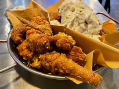 炸鸡翅一半一半-富乐满韩国正宗炸鸡韩国料理(虹泉路店)