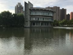 水上图书馆-浙江万里学院(钱湖校区)