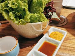 -明洞阿姨·韩式酱蟹烤肉·创意料理(三元桥店)