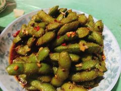 凉拌毛豆-桂萍特色牛筋牛杂(长堤街总店)