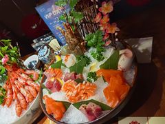 三文鱼刺身-蟹将军·松叶蟹和牛日料放题自助(K11店)