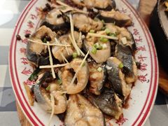 当红容干蒸鳗鱼-小粤楼·怀旧粤菜(万辉国际广场店)