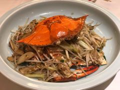 梭子蟹炒年糕-小厨师·二十年沈家门小海鲜(百井坊巷店)