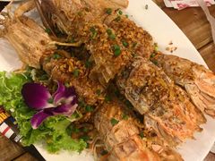 -班赞海鲜市场胖阿姨加工点