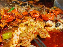 -探鱼·鲜青椒爽麻烤鱼(东城万达广场店)