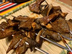 烤鲜蘑-吧嘚嘴炭烧鸽串吧(北海街店)