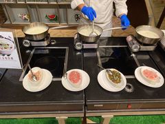 自助取餐区-惠州白鹭湖雅居乐喜来登度假酒店-盛宴标帜西餐厅