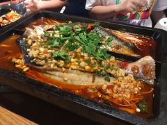 魔法双味烤鱼-茅炒屋龙虾·烧烤·湘菜(新河路店)