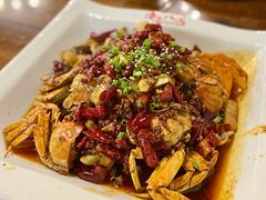 香辣大闸蟹-海岛八号龙虾烧烤田鸡(蓝天路总店)
