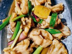 葱姜牛蛙-明记烧鱼美味店