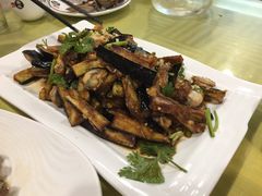 茄子拌扇贝-华圆美食-老蓬莱菜(蓬港路店)