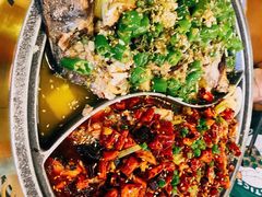 温香豆豉烤鱼（清江鱼/斤）-锦尚阁烤鱼(望京新荟城店)