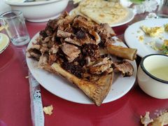 烤羊腿-北京龙庆四季香农家饭庄·灶台鱼·碳烤虹鳟鱼(龙庆峡店)