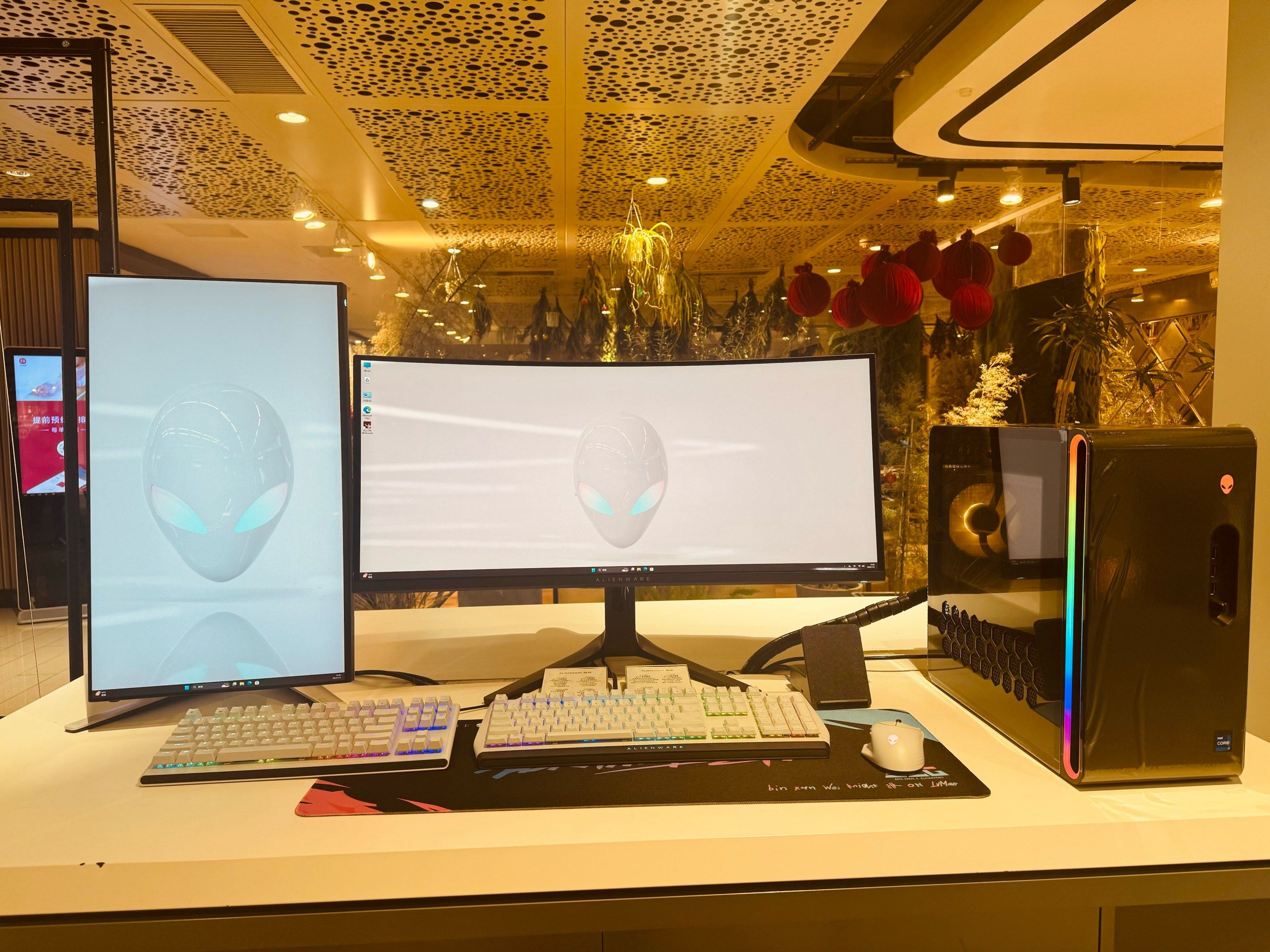 外星人台式机搭配