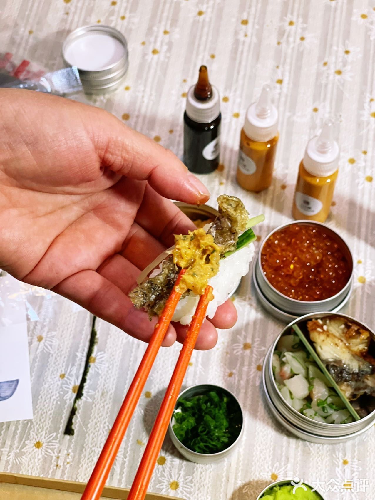 超惊喜！我妈做的寿司好好吃啊😋
