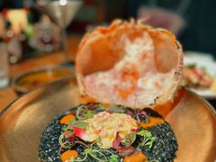 帝王蟹墨鱼汁饭-Osteria Garden 生蚝花园餐厅(原进贤路店)