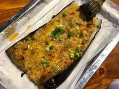 蒜蓉烤茄子-马路牙子地桌烤肉(工体店)