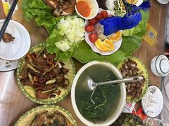 -沐毫傣泐云南菜孔雀宴•手抓饭傣味烧烤(曼听店)