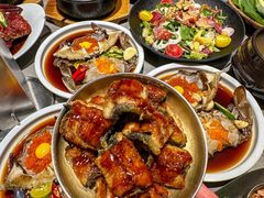 -草家酱蟹炭火烤肉店(珲春南路一店)