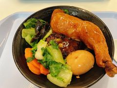鸭腿杂粮饭-北大家园食堂