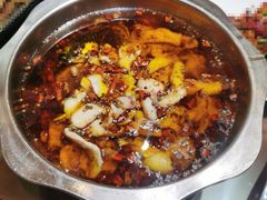 水煮黑鱼-裕德隆清真饭庄·天津特色菜(河东店)