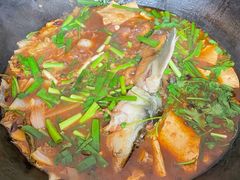 -北京龙庆四季香农家饭庄·灶台鱼·碳烤虹鳟鱼(龙庆峡店)