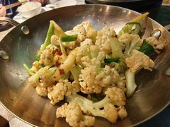 干锅菜花-绿茶餐厅(天津天河城店)