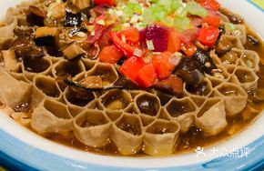 Mutton and Buckwheat Noodle Baked Cake