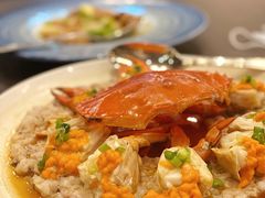 和乐蟹蒸手剁肉饼-广州文华东方酒店·江-由辉师傅主理