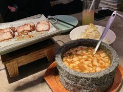 石锅鸡汤豆腐-绿茶餐厅(崇文门新世界店)