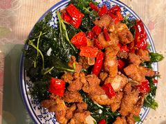 薄荷炸排骨-蜗牛小馆醉乡民谣云南菜(惠新西里店)