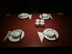 餐具摆设-绿茶餐厅(成都万象城店)