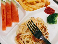 美式意面套餐-贝林大翅鲸简餐厅(国家海洋博物馆店)