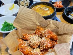 黄金芝士炸鸡-包装马车·韩国料理·포장마차