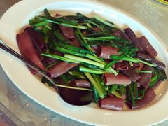 韭菜炒海肠-万宝海鲜舫(劳动公园店)